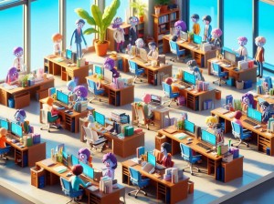 社員総ゾンビ化した会社